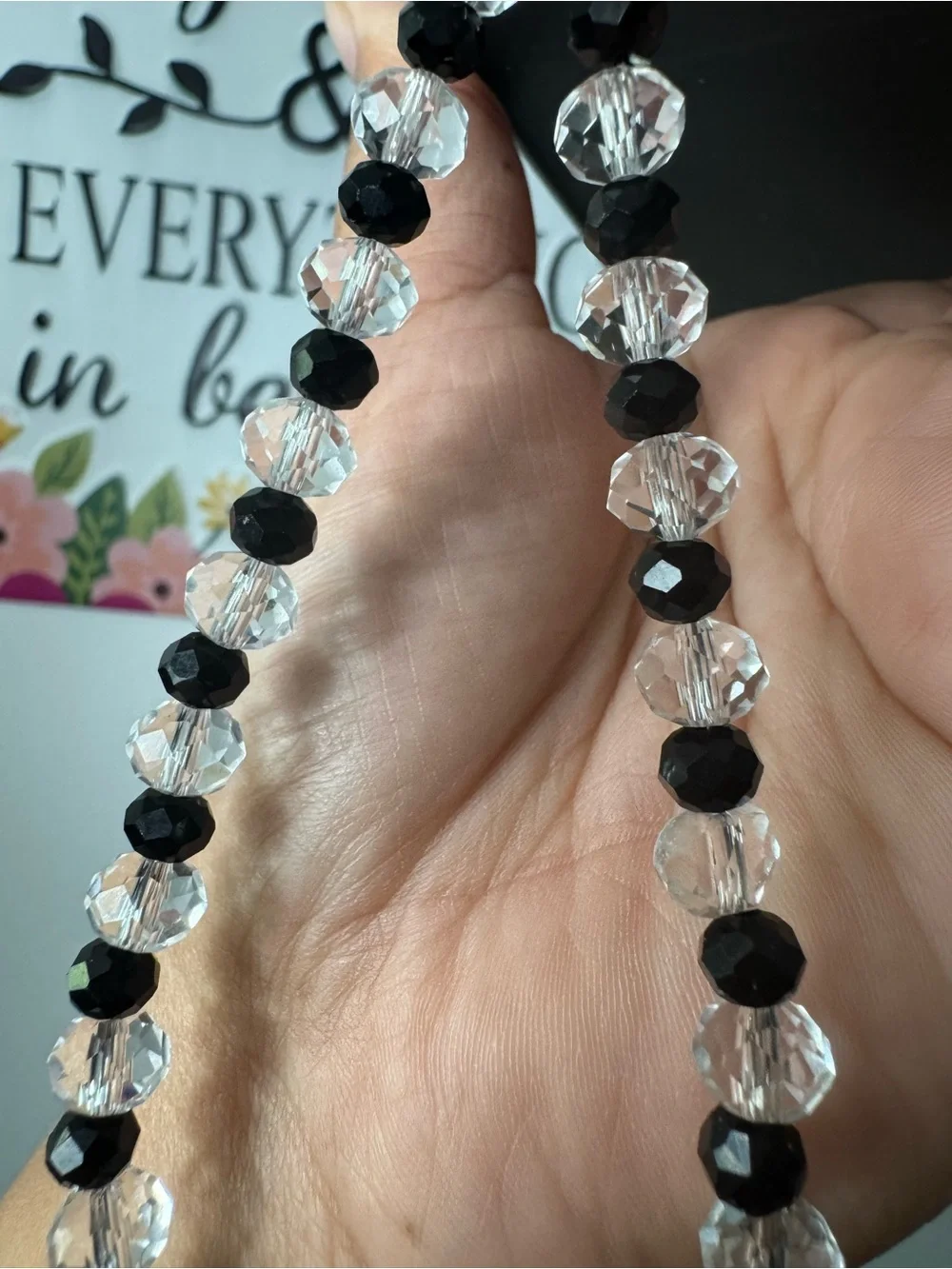 Handmade bling crystal